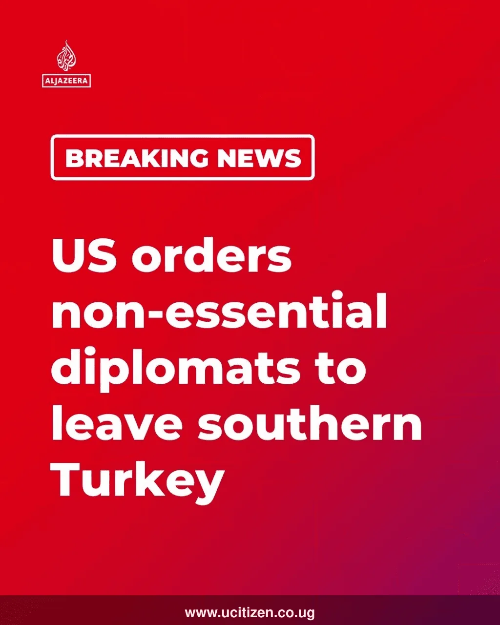 US suspends consular services in southern Turkey and orders non-essential staff to leave. — image 1