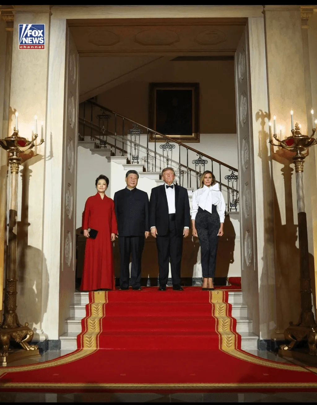 President Trump welcomes Chinese President Xi Jinping to the White House for a state dinner, bringin — image 2